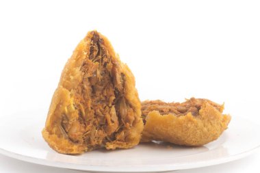 Nefesi Coxinha, beyaz zemin üzerine Brezilyalı Jaca