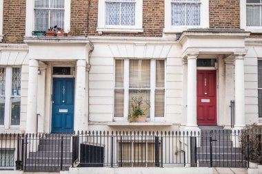 Lodon'da Notting Hill mimari detayları