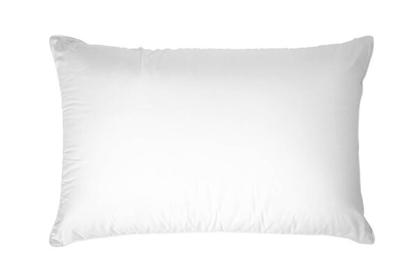 white pillow, Isolated on white background.