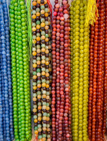 Set Von Gebetsperlen Verschiedenen Farben — Stockfoto