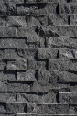 Arkaplan dokusu olarak dekoratif küp taş duvar