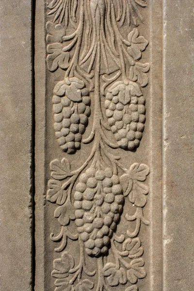 Ottomaanse Marmeren Snijkunst Detail — Stockfoto