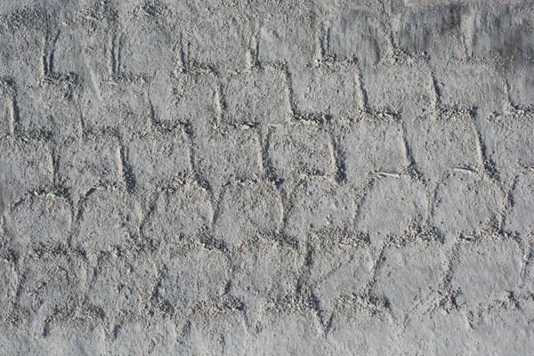 Motifs Sur Une Surface Béton Fraîchement Coulé — Photo