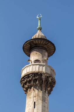 Osmanlı zaman cami taş Minare yapılmış