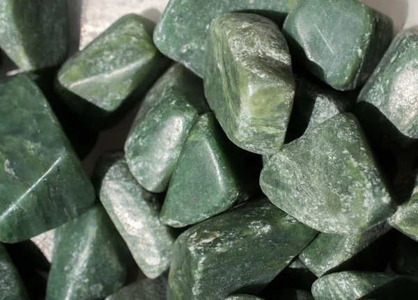 jade gem stone as natural mineral rock specimen