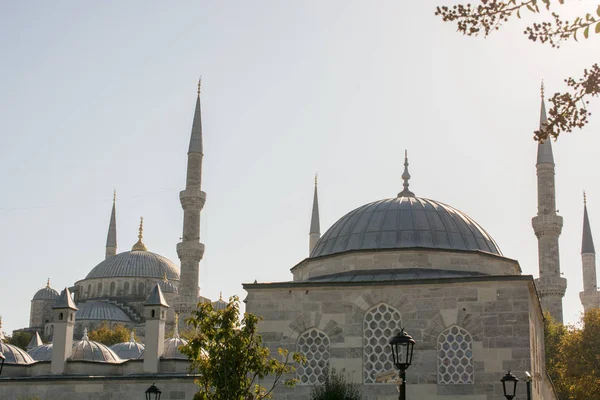 Vue Extérieure Mosquée Style Ottoman Istanbul — Photo