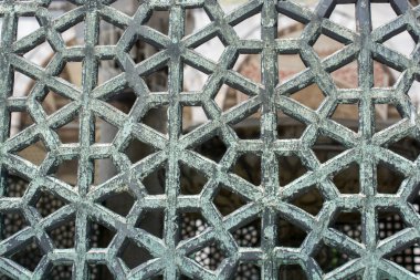 Osmanlı Türk Sanat Metal geometrik desenlerle