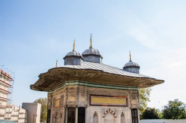 Türk Osmanlı tarzı antika çeşmesi