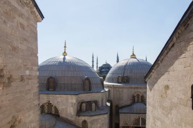 İstanbul, Türkiye 'de Osmanlı mimarisinde kubbenin dış görünümü