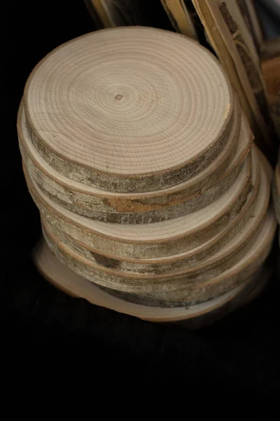 Невеликий Шматок Дерев Яних Колод Використовуються Текстури Деревини Фону — стокове фото