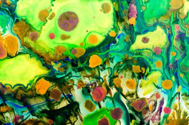 Geleneksel Osmanlı Türk mermer sanat modelleri soyut renkli arkaplan olarak