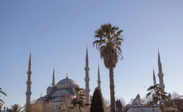 Vue Extérieure Mosquée Style Ottoman Istanbul — Photo