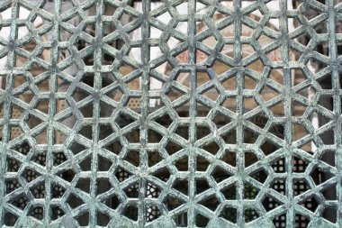 Osmanlı Türk Sanat Metal geometrik desenlerle