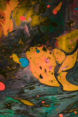 Geleneksel Osmanlı Türk mermer sanat modelleri soyut renkli arkaplan olarak