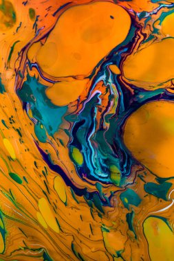 Renkli arkaplanda Grunge soyut boya desenleri