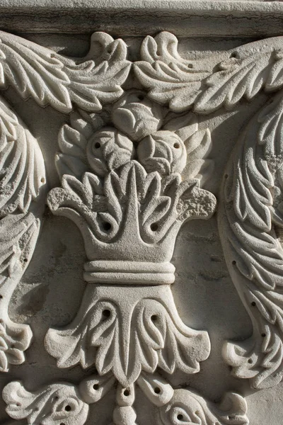 Ottoman Marble Carving Art Detail — Stock Photo, Image