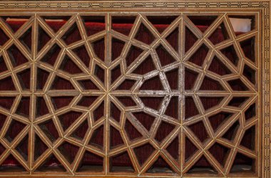 Geometrik desenli Osmanlı Türk sanatı