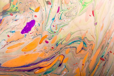 Geleneksel Türk mermer sanat modelleri renkli soyut arkaplan olarak