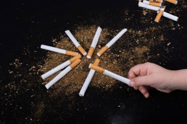 Dünya Tütüne Hayır Günü posteri sigara içilmez diyor.