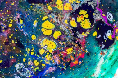 Geleneksel Osmanlı Türk mermer sanat modelleri soyut renkli arkaplan olarak