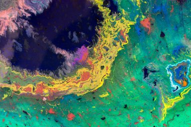 Geleneksel Osmanlı Türk mermer sanat modelleri soyut renkli arkaplan olarak