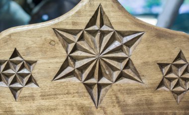 Geometrik desenli Osmanlı Türk sanatı