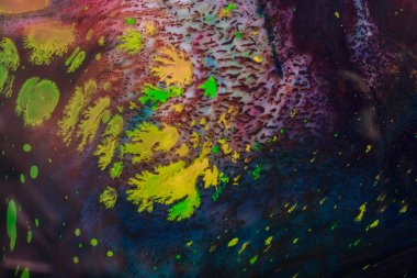 Renkli arkaplanda Grunge soyut boya desenleri