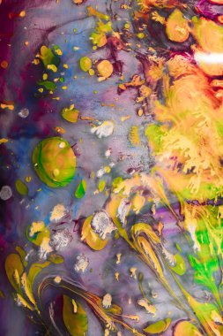 Geleneksel Osmanlı Türk mermer sanat modelleri soyut renkli arkaplan olarak