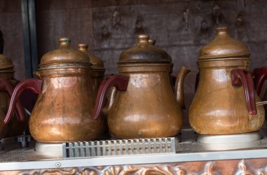 Geleneksel Türk çay demliği