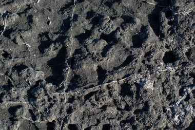 Doğal kaya, arka plan dokusu olarak taş yüzeyi.