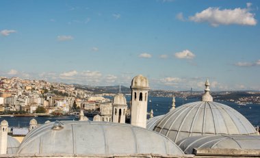 İstanbul, Türkiye 'de Osmanlı mimarisinde kubbenin dış görünümü