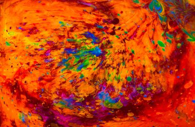 Geleneksel Osmanlı Türk mermer sanat modelleri soyut renkli arkaplan olarak