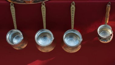 Geleneksel Türk kahve cezveleri