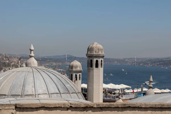 Außenansicht Der Kuppel Der Osmanischen Architektur Istanbul Türkei — Stockfoto