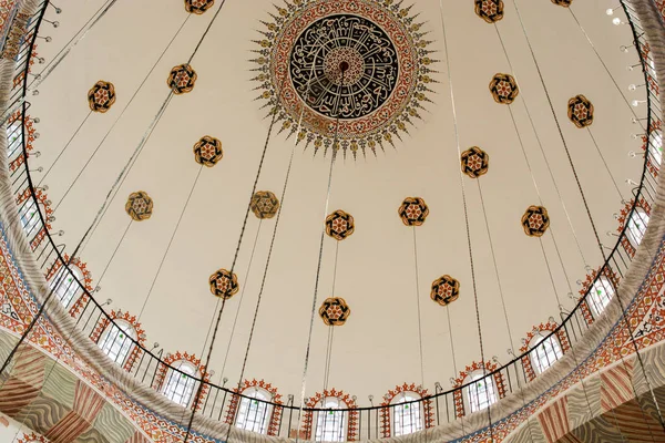 Внутренний Вид Купола Османской Архитектуре Стамбуле — стоковое фото