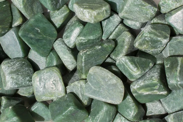 Jade Pedra Preciosa Como Espécime Rocha Mineral Natural — Fotografia de Stock