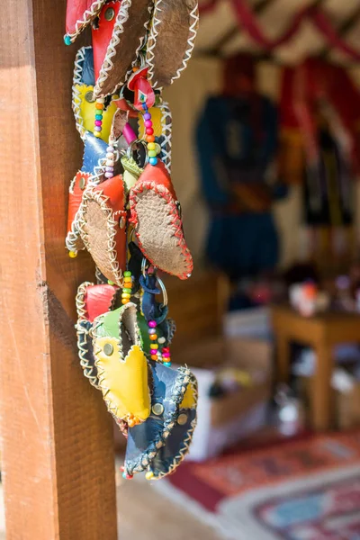 Geleneksel el yapımı Yemen ayakkabıları.