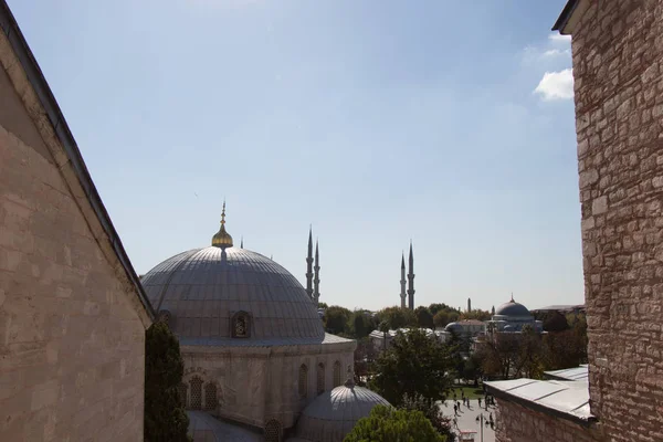 Outer View Dome Ottoman Architecture Istanbul Turkey — Stock Photo, Image