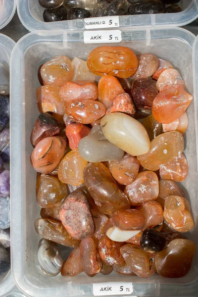 Semi Precious Stones Geological Minerals — 스톡 사진