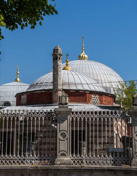 Зовнішній Вигляд Купола Османській Архітектурі Стамбулі Туреччина — стокове фото