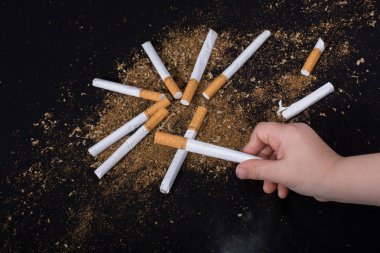 Dünya Tütüne Hayır Günü posteri sigara içilmez diyor.