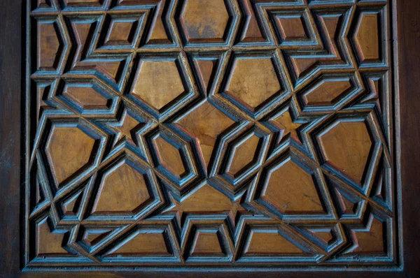Османське Мистецтво Геометричними Візерунками Дереві — стокове фото