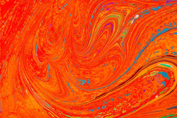 Οθωμανική Τουρκική Marbling Πρότυπα Τέχνης Αφηρημένη Πολύχρωμο Φόντο — Φωτογραφία Αρχείου