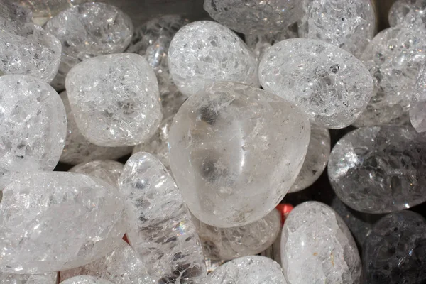 Pedra Preciosa Quartzo Cristalizado Cristal Rocha Como Espécime Rocha Mineral — Fotografia de Stock