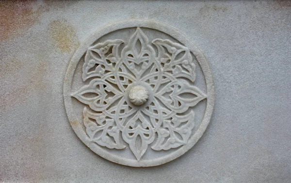 Ottoman Marbre Sculpture Art Détail — Photo