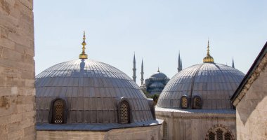İstanbul, Türkiye 'de Osmanlı mimarisinde kubbenin dış görünümü