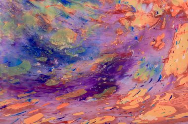 Geleneksel Osmanlı Türk mermer sanat modelleri soyut renkli arkaplan olarak