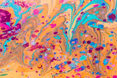 Renkli soyut arkaplan olarak geleneksel mermer sanat modelleri