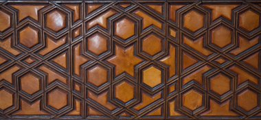 Geometrik desenli Osmanlı Türk sanatı