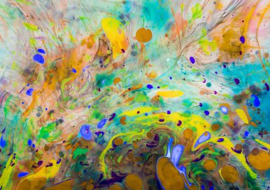 Geleneksel Osmanlı Türk mermer sanat modelleri soyut arka plan olarak